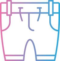 Shorts 3D Interface Shape vector
