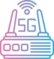 5g Muted Color Design vector