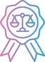 Award Vibrant Visual Object vector