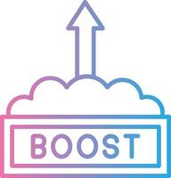 Boost Isometric Web Illustration vector