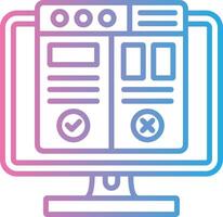 Interface Elegant Shape Symbol vector