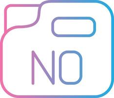 No Web Style Graphic vector