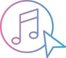 Music Wireframe App Design vector