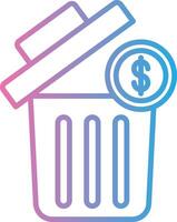 Trash Muted Color Design vector