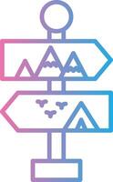 Direction UI Badge vector