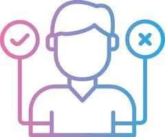 Decision Making Digital App Concept vector