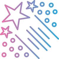 Galaxy Stylized Flat Drawing vector