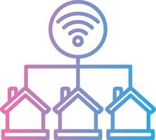 Home Control Sharp Edge Visual vector