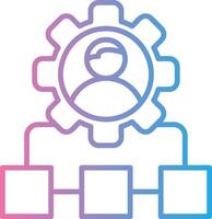 Workflow Simplified Design Piece vector