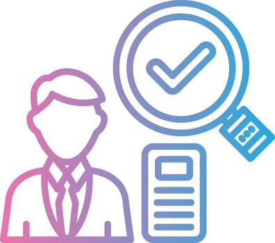 Applicant Vibrant Visual Object vector