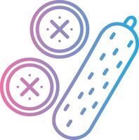 Cucumbers Creative Sketch Element vector