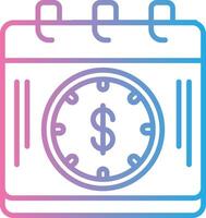 Deadline Flat Design Piece vector