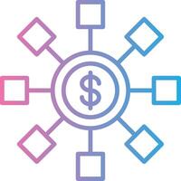 Distribution Modern Interface Badge vector