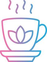 Herbal Tea 3D Rendered Symbol vector