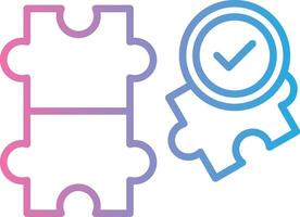 Puzzle Isometric Web Illustration vector