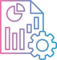 Reporting Modern Interface Badge vector