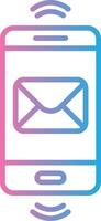Smartphone Vibrant Visual Object vector