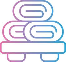 Tamagoyaki Modern Color Symbol vector