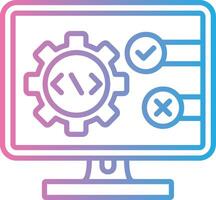 Testing Sharp Edge Visual vector