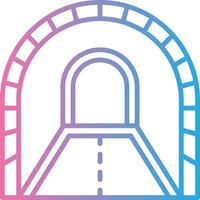 Tunnel Digital Tech Element vector