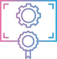 Certificate UX Focused Shape vector