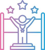 Finish Line Vibrant Visual Object vector