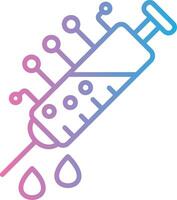 Medicine Futuristic UI Mark vector