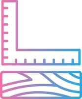 Ruler Modern Tech Object vector