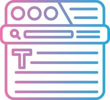 Text Formatting Interactive UI Design vector