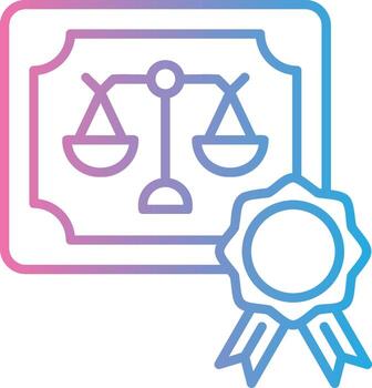 Certificate Muted Tone Element vector