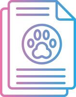 Document Shadowed Flat Design vector