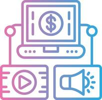 Digital Asset Management Stylish UX Piece vector