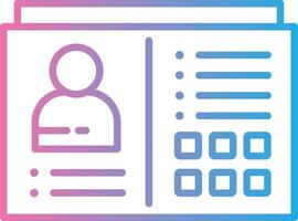 Driving License Web Style Graphic vector