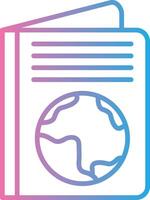 Guide Book Digital App Concept vector