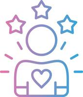 Rating Neon UI Symbol vector