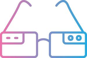 Smart Glasses Modular Form vector