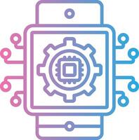 Smartwatch Web Based Design Element vector