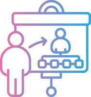 Training Neon UI Symbol vector