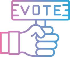 Vote Web Style Graphic vector