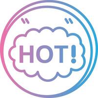 Hot Business App Graphic vector