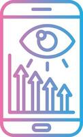 Vision Neon UI Symbol vector