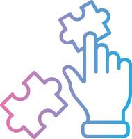 Puzzle Smooth UI Symbol vector