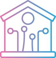Smart House App Focused Design vector
