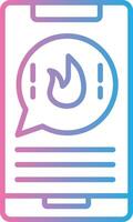 Call Cool Tone Form vector
