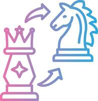 Castling Sharp Edge Visual vector