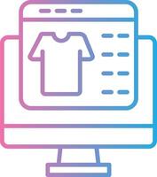 Ecommerce Coded UI Symbol vector