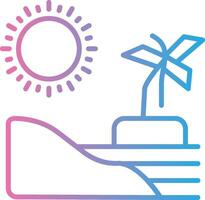 Beach Clean Frame Object vector