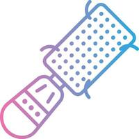 Lint Roller Crisp Outline Artwork vector