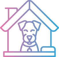 Dog House Digital App Concept vector