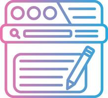 Edit Tools Sharp Line Mark vector